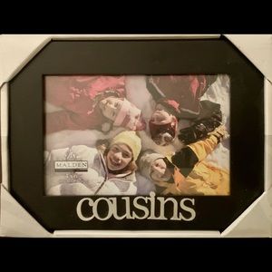 Cousins “ pic frame